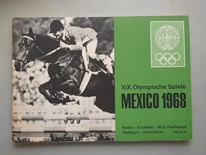 Sammelbilderalbum XIX. Olympische Spiele Mexico 1968 Reihe VI Reiten Schießen Mod. Fünfkampf Rads...