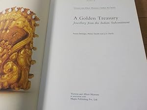 Bild des Verkufers fr A golden treasury. Jewellery from the Indian subcontinent. zum Verkauf von Antiquariat Bookfarm