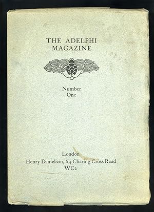 THE ADELPHI MAGAZINE - Number One, June 1922 [1/25 published]
