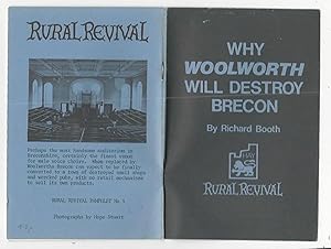 Immagine del venditore per Why Woolworth Will Destroy Brecon (Rural Revival Pamphlet No. 5) venduto da K. L. Givens Books