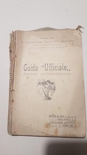 ESPOSIZIONE AGRICOLA SICILIANA MOSTRA CAMPIONARIA NAZIONALE GUIDA UFFICIALE, FOTO DI RANDAZZO