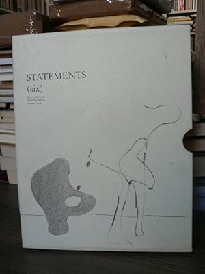 Seller image for Statements (six). Rita Ackermann, Mark Borthwick, Nicola Tyson for sale by El Pergam Vell