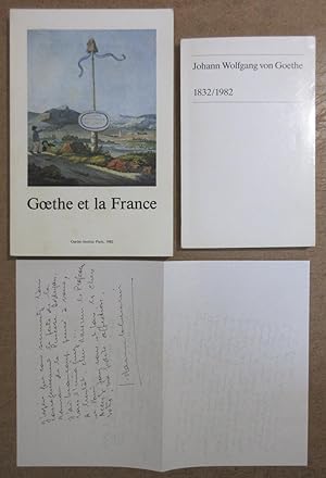 Goethe et la France : une exposition du Goethe-Institut de Paris réalisée par le Musée Goethe de ...