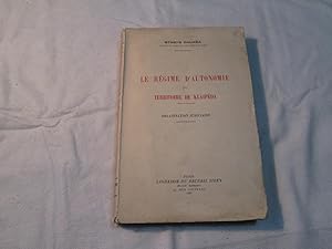 Le régime d autonomie du territoire de Klaipéda. Organisation judiciaire.