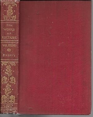 Essays on Literature, Philosophy, Art, History (La Verite Edition of the Works of Voltaire, Volum...