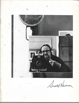 Image du vendeur pour Arnold Newman: Collages, Vintage Prints, Recent Photographs (Sidney Janis Gallery: 1988) mis en vente par Bookfeathers, LLC