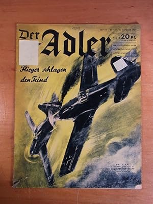 Bild des Verkufers fr Der Adler. Heft 19, 31. Oktober 1939. Titel: Flieger schlagen den Feind zum Verkauf von Antiquariat Weber
