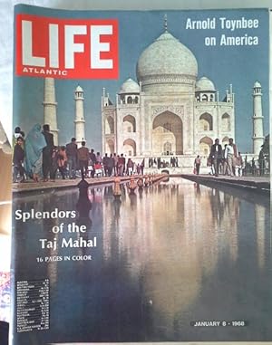 Life Atlantic Magazine:Vol.44, No. 1, January 8,1968, Taj Mahal