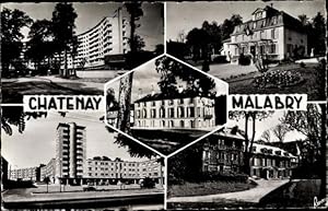 Ansichtskarte / Postkarte Châtenay Malabry Hauts de Seine, Parcs, Avenues, Mairie