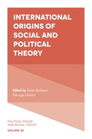 Seller image for International Origins of Social and Political Theory for sale by GreatBookPrices