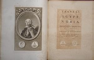 Travels in Egypt and Nubia. Lockyer Davis, London, 1757, First Edition; Complete in Two Volumes ...