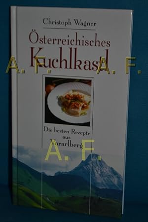 Seller image for sterreichisches Kuchlkastl: Vorarlberg for sale by Antiquarische Fundgrube e.U.