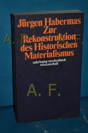 Bild des Verkäufers für Zur Rekonstruktion des Historischen Materialismus Jürgen Habermas / Suhrkamp-Taschenbuch Wissenschaft , 154 zum Verkauf von Antiquarische Fundgrube e.U.