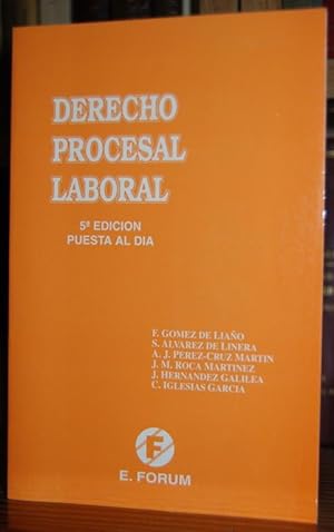 Imagen del vendedor de DERECHO PROCESAL LABORAL a la venta por Fbula Libros (Librera Jimnez-Bravo)