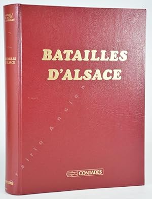 Seller image for Batailles d'Alsace du Moyen-ge  1870. for sale by Librairie Ancienne Richard (SLAM-ILAB)