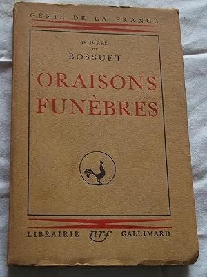 Seller image for OEUVRES DE BOSSUET: ORAISONS FUNEBRES for sale by CHESIL BEACH BOOKS
