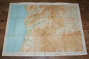 Seller image for Central Wales - Bartholomew's Revised "Half-Inch" Contoured Maps of England and Wales, Sheet 16 for sale by Bailgate Books Ltd