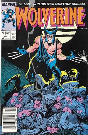 WOLVERINE No. 1 (Nov. 1988) - Newsstand Edition (VF/NM)