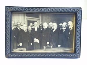 Original-Gruppenfoto der Mitarbeiter