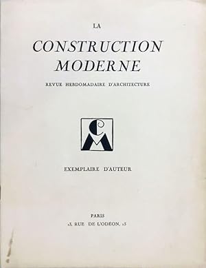 La Construction Moderne 2 octobre 1932