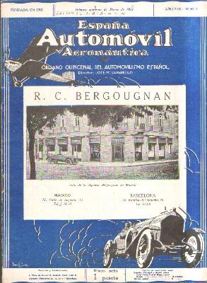 ESPAÑA AUTOMOVIL Y AERONAUTICA. NUM 5.