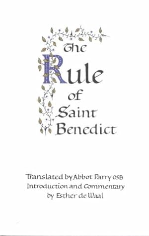 Bild des Verkufers fr Rule of Saint Benedict zum Verkauf von GreatBookPrices