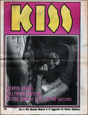 Bild des Verkufers fr Kiss, Vol. 1, No. 15 (August 4 1969) zum Verkauf von Specific Object / David Platzker