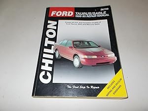 Seller image for Chilton's Ford Taurus/ Sable: 1986-95 Repair Manual for sale by Paradise Found Books