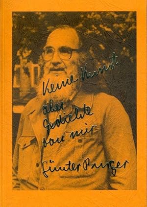 Image du vendeur pour Keine Kunst, aber Gedichte von mir. mis en vente par Antiquariat Liberarius - Frank Wechsler