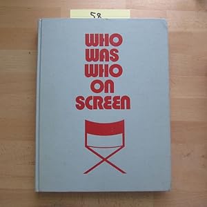 Seller image for Who Was Who on Screen for sale by Bookstore-Online