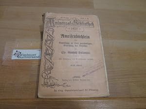 Bild des Verkufers fr Ameisenbchlein oder Anweisung zu einer vernnftigen Erziehung der Erzieher. Von Christian Gotthilf Salzmann. Mit Einl. u. Anm. versehen von Ernst Schreck / Reclams Universal-Bibliothek ; Nr 2450/2450 a zum Verkauf von Antiquariat im Kaiserviertel | Wimbauer Buchversand