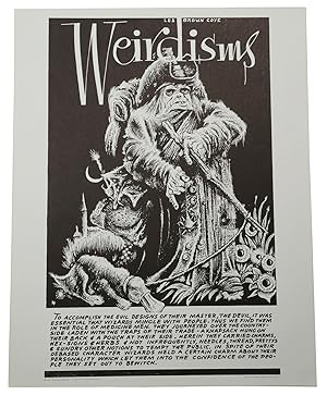 Original "Wizard" poster from Weirdisms series