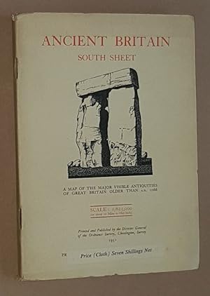 Ancient Britain South Sheet (Sheet 2): a map of the major visible antiquities of Great Britain ol...