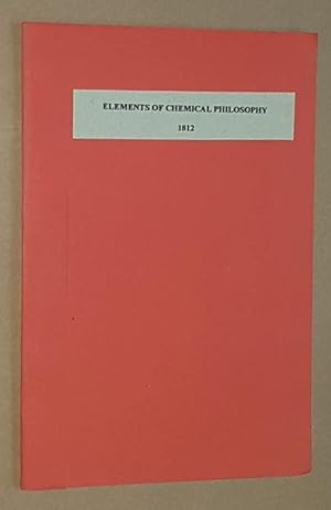 Elements of Chemical Philosophy by Humphry Davy 1812, a review