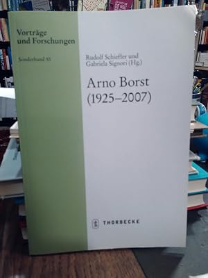 Image du vendeur pour Arno Borst (1925-2007). (Vortrge und Forschungen. Sonderband 53) mis en vente par Antiquariat Thomas Nonnenmacher