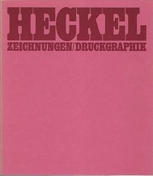 Bild des Verkufers fr Heckel 1883 - 1970. Zeichnungen / Druckgraphik. Ausstellung zum 100. Geburtstag. zum Verkauf von Lewitz Antiquariat