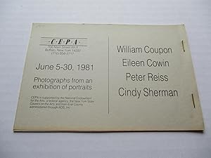 Seller image for CEPA Photographs from an Exhibition of Portraits June 5-30 1981: Cindy Sherman, William Coupon, Eileen Cowin, Peter Reiss for sale by ANARTIST