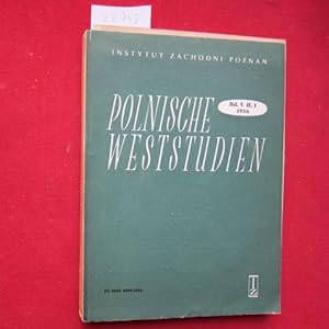 Seller image for Polnische Weststudien : Halbjahresschr. d. Instytut Zachodni, Poznan. for sale by Versandantiquariat buch-im-speicher