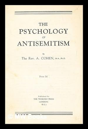 Seller image for The psychology of antisemitism for sale by MW Books