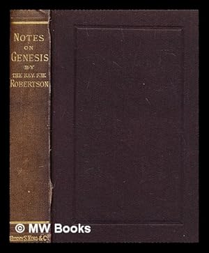 Seller image for Notes on Genesis for sale by MW Books