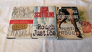Seller image for Courting Trouble; Legal Tender; & Rough Justice: Signed for sale by SkylarkerBooks