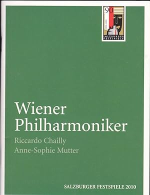 Programmheft: Wiener Philharmoniker: Riccardo Muti, Anne-Sophie Mutter