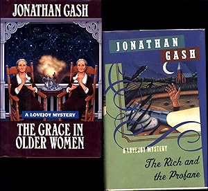 Seller image for The Grace in Older Women / A Lovejoy Mystery, AND A SECOND LOVEJOY MYSTERY, The Rich and the Profane for sale by Cat's Curiosities