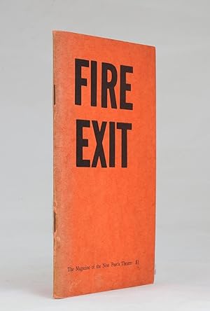 Fire Exit, The Magazine of the New Poet's Theatre, Volume 1 Number 1