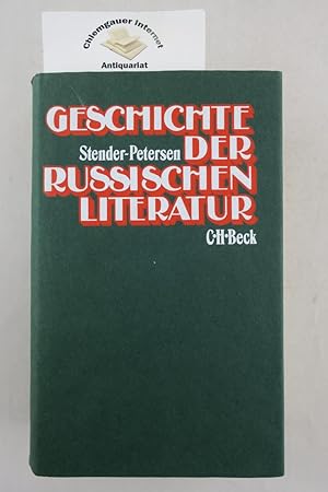Adolf Stender Petersen Geschichte Russischen Literatur Zvab
