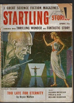 Imagen del vendedor de STARTLING Stories: Spring 1955 a la venta por Books from the Crypt