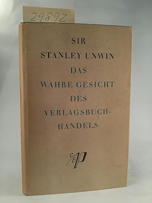 Seller image for Das wahre Gesicht des Verlagsbuchhandels for sale by ANTIQUARIAT Franke BRUDDENBOOKS