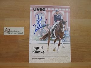 Seller image for Original Autogramm Ingrid Klimke /// Autogramm Autograph signiert signed signee for sale by Antiquariat im Kaiserviertel | Wimbauer Buchversand