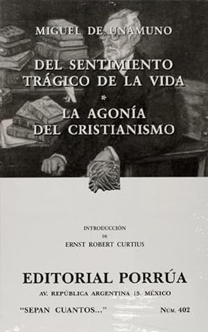 Imagen del vendedor de Del Sentimiento Trgico De La Vida (Coleccin Sepan Cuantos # 402) (Spanish Edition) a la venta por Von Kickblanc