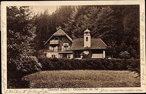 Bild des Verkufers fr Ansichtskarte / Postkarte Oberhof im Thringer Wald, Glckchen im Tal, Huschen auf Lichtung zum Verkauf von akpool GmbH